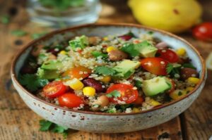 Bowl de Quinoa com legumes